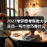 2027考研想考东南大学英语一写作技巧是什么？高分必备秘籍分享（图4）