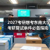 2027考研想考东南大学考研复试条件必备指南（图4）
