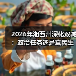 2026年湘西州深化双减：政治任务还是真民生工程？（图1）