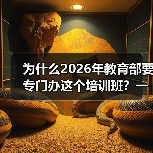 为什么2026年教育部要专门办这个培训班？一位教培从业者的血泪反思（图2）