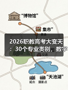 2026职教高考大变天：30个专业类别，数字经济占大头？（图4）
