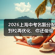 2026上海中考名额分配到校再优化，你还傻傻拼裸考？（图4）
