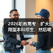 2026职教高考：扩大应用型本科招生，然后呢？（图3）