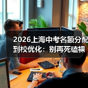 2026上海中考名额分配到校优化：别再死磕裸考，这三条路更野（图3）