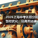 2026上海中考名额分配到校优化：别再死磕裸考，这三条路更野（图4）