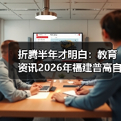 折腾半年才明白：教育资讯2026年福建普高自主招生纳入中考中招统一平台（图4）