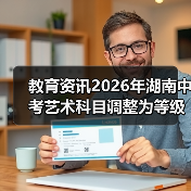 教育资讯2026年湖南中考艺术科目调整为等级呈现，别瞎焦虑（图3）