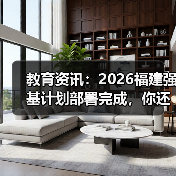 教育资讯：2026福建强基计划部署完成，你还傻等统招？（图1）