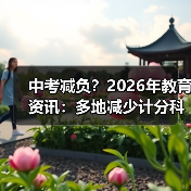 中考减负？2026年教育资讯：多地减少计分科目降低考试难度（图3）