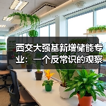 西交大强基新增储能专业：一个反常识的观察（图1）