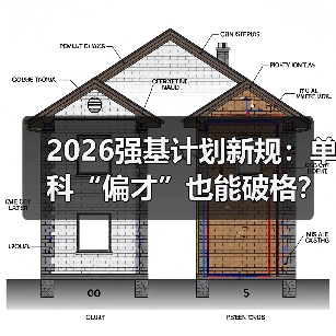 2026强基计划新规：单科“偏才”也能破格？别想得太美（图2）
