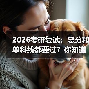 2026考研复试双过线：单科短板成淘汰关键的缩略图