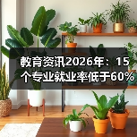 教育资讯2026年：15个专业就业率低于60%，我掉过的坑（图4）