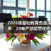 2026版基础教育负面清单:20条严禁能管住谁?(图2) 2026版基础教育负面清单:20条严禁能管住谁?(图2)