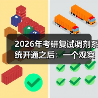 2026年考研复试调剂系统开通之后：一个观察者的碎片记录（图1）