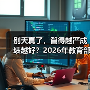 别天真了,管得越严成绩越好?2026年教育部部署基础教育规范管理巩固年有深意(图1) 别天真了,管得越严成绩越好?2026年教育部部署基础教育规范管理巩固年有深意(图1)