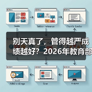 别天真了,管得越严成绩越好?2026年教育部部署基础教育规范管理巩固年有深意(图3) 别天真了,管得越严成绩越好?2026年教育部部署基础教育规范管理巩固年有深意(图3)