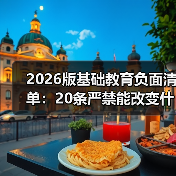 2026版基础教育负面清单：20条严禁能改变什么？（图4）