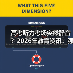 高考听力考场突然静音？2026年教育资讯：强化听力考场安全及高科技作弊防范那些事（图1）