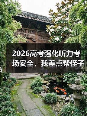 2026高考强化听力考场安全，我差点帮侄子带进一件作弊器（图3）