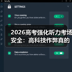 2026高考强化听力考场安全：高科技作弊真的防得住吗？（图1）
