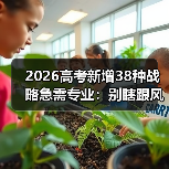 2026高考新增38种战略急需专业：别瞎跟风，这3个真相你得知道（图2）