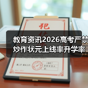 教育资讯2026高考严禁炒作状元上线率升学率：一个教育博主的3点观察（图4）