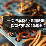 一次护学岗的惨痛教训：教育资讯2026年全面强化校园周边环境