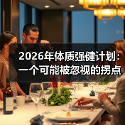 2026年体质强健计划：一个可能被忽视的拐点（图4）
