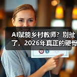 AI赋能乡村教师?别扯了,2026年真正的硬骨头在这里(图1) AI赋能乡村教师?别扯了,2026年真正的硬骨头在这里(图1)