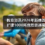 教育资讯2026年新建改扩建1000所优质普通高中，家长别高兴太早（图4）