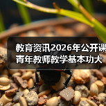 教育资讯2026年公开课青年教师教学基本功大赛扎堆4月，我差点被逼疯（图2）