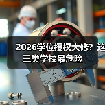2026学位授权大修?这三类学校最危险(图1) 2026学位授权大修?这三类学校最危险(图1)