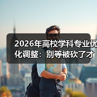 2026年高校学科专业优化调整:别等被砍了才醒(图4) 2026年高校学科专业优化调整:别等被砍了才醒(图4)