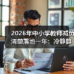 2026年中小学教师减负清单落地一年：冷静算算账（图1）