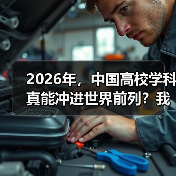 2026年，中国高校学科真能冲进世界前列？我有点怀疑（图4）