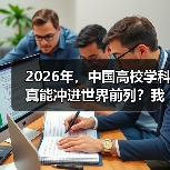 2026年，中国高校学科真能冲进世界前列？我有点怀疑（图2）