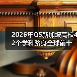 2026年QS新加坡高校42个学科跻身全球前十，凭什么？（图3）