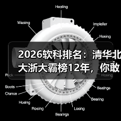 2026软科排名：清华北大浙大霸榜12年，你敢信？（图4）