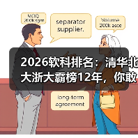 2026软科排名：清华北大浙大霸榜12年，你敢信？（图2）