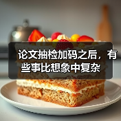 论文抽检加码之后，有些事比想象中复杂（图1）