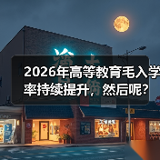 2026年高等教育毛入学率持续提升,然后呢?(图1) 2026年高等教育毛入学率持续提升,然后呢?(图1)