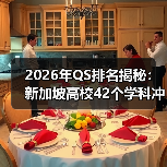 2026年QS排名揭秘:新加坡高校42个学科冲进全球前十,选校别再踩坑了(图1) 2026年QS排名揭秘:新加坡高校42个学科冲进全球前十,选校别再踩坑了(图1)