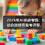 2026年AI杀进考场:智能命题组卷监考评卷,是福是祸?(图1) 2026年AI杀进考场:智能命题组卷监考评卷,是福是祸?(图1)