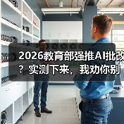 2026教育部强推AI批改？实测下来，我劝你别太乐观