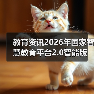 教育资讯2026年国家智慧教育平台2.0智能版上线：真的更智
