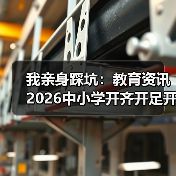 我亲身踩坑：教育资讯2026中小学开齐开足开好人工智能课程（图3）