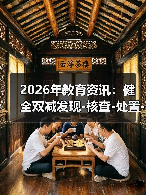 2026年教育资讯：健全双减发现-核查-处置-反馈全链条监管，我亲身踩坑记（图4）