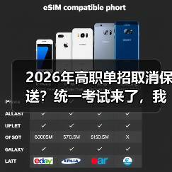 2026年高职单招取消保送？统一考试来了，我当年那点小心思全白费了（图1）