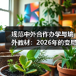 规范中外合作办学与境外教材:2026年的变局与疑问(图3) 规范中外合作办学与境外教材:2026年的变局与疑问(图3)